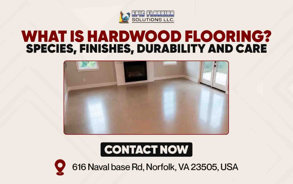 Hardwood flooring species and timber finish room interiors