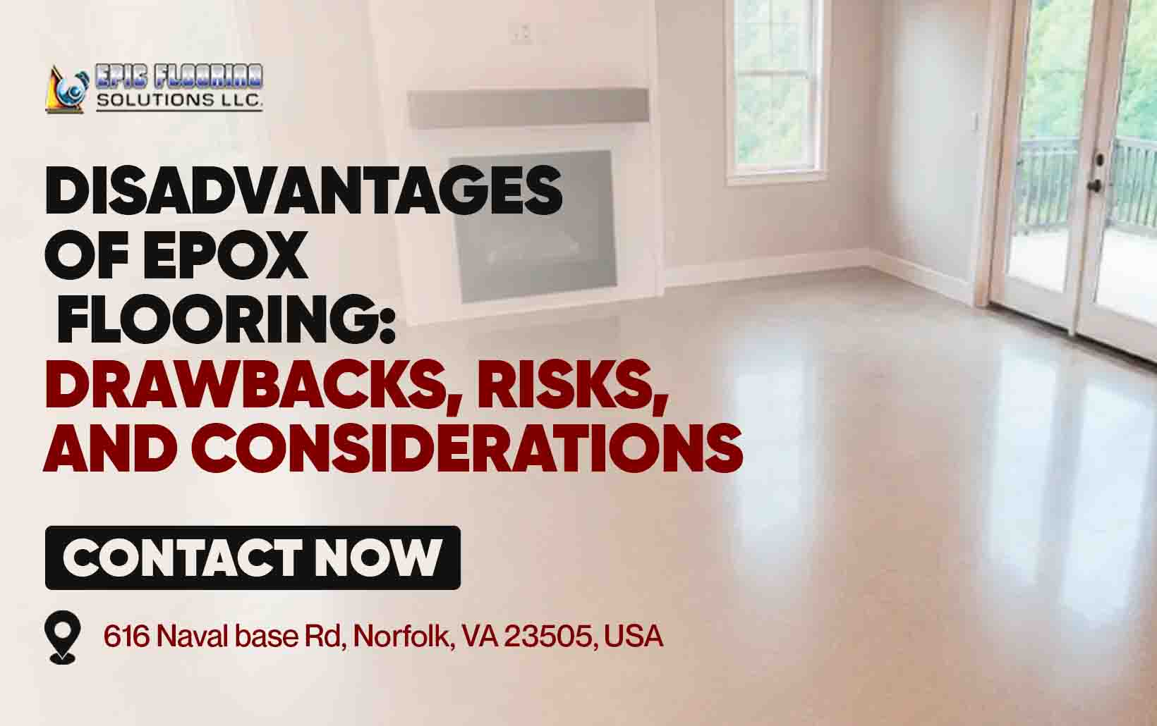 Disadvantages of Epoxy Flooring